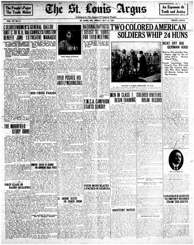 St. Louis Argus, May 24, 1918