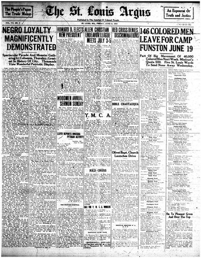 St. Louis Argus, Jun 14, 1918