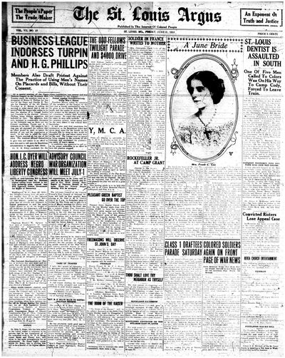 St. Louis Argus, Jun 21, 1918