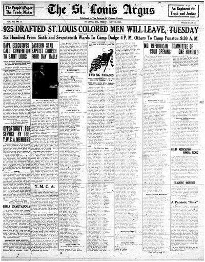 St. Louis Argus, Jul 12, 1918
