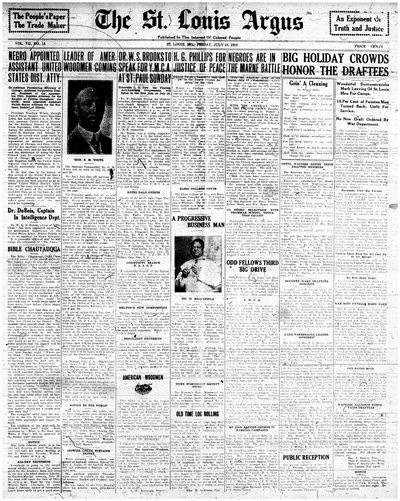 St. Louis Argus, Jul 19, 1918
