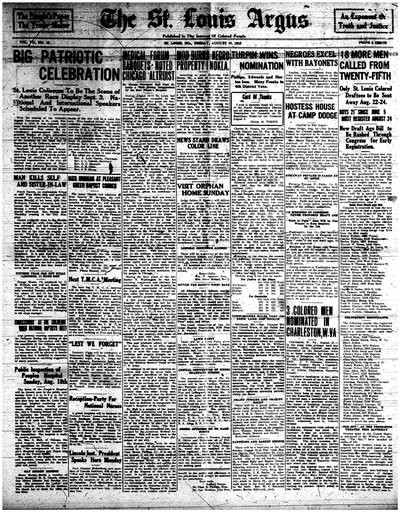 St. Louis Argus, Aug 15, 1918