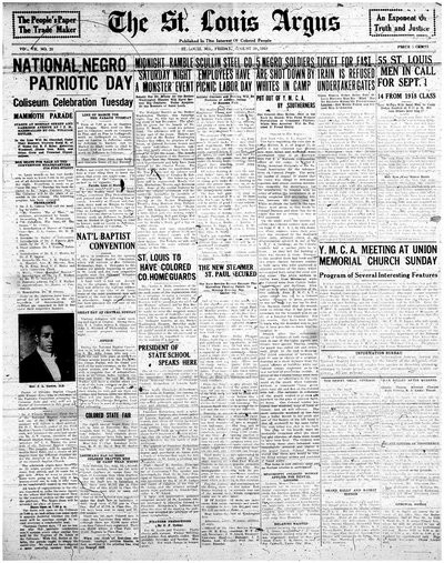 St. Louis Argus, Aug 30, 1918