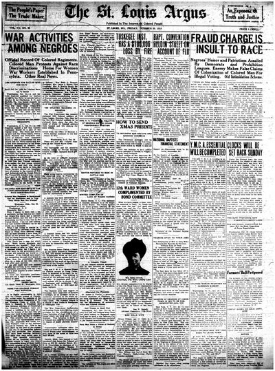 St. Louis Argus, Oct 25, 1918
