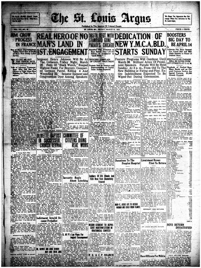 St. Louis Argus, Mar 21, 1919