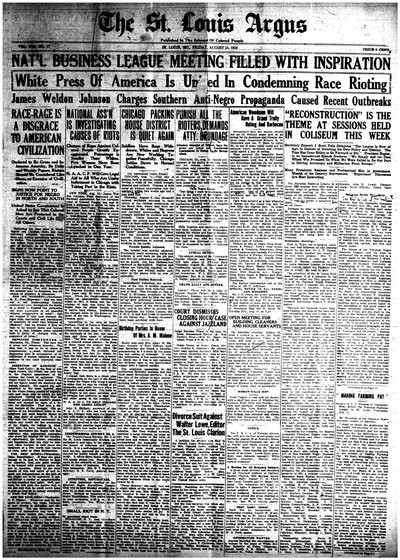 St. Louis Argus, Aug 15, 1919