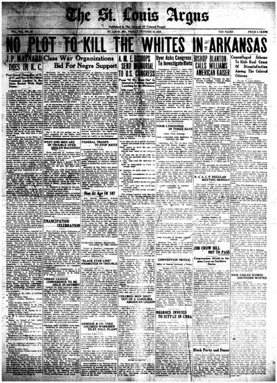 St. Louis Argus, Oct 10, 1919