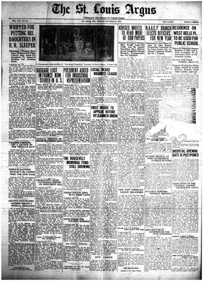 St. Louis Argus, Oct 31, 1919