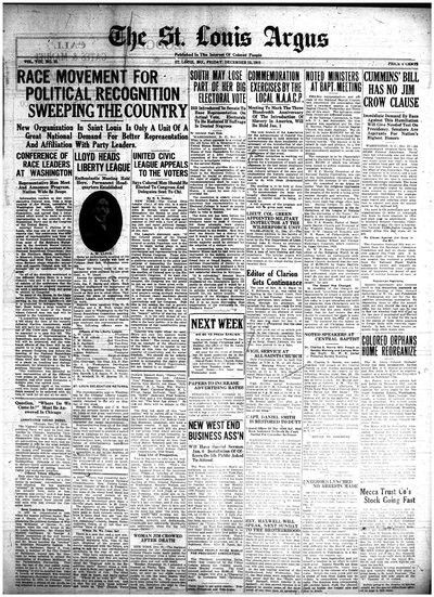 St. Louis Argus, Dec 19, 1919