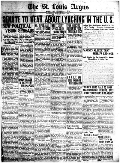St. Louis Argus, Jan 9, 1920