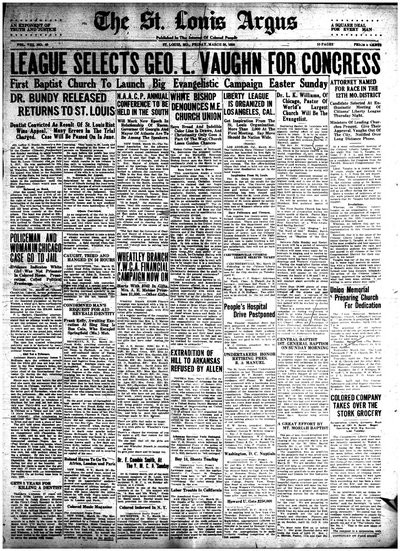St. Louis Argus, Mar 26, 1920