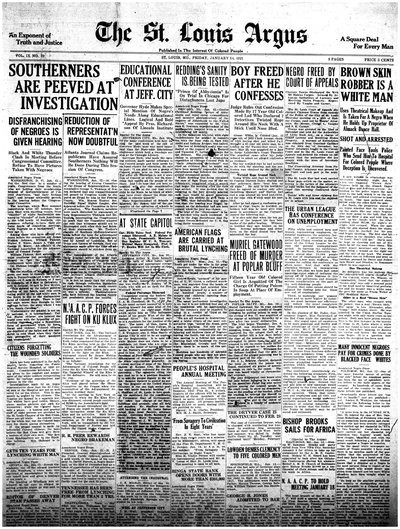 St. Louis Argus, Jan 14, 1921