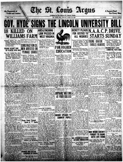 St. Louis Argus, Apr 22, 1921