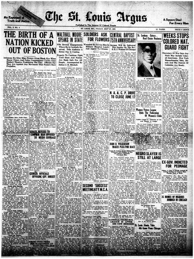 St. Louis Argus, May 27, 1921