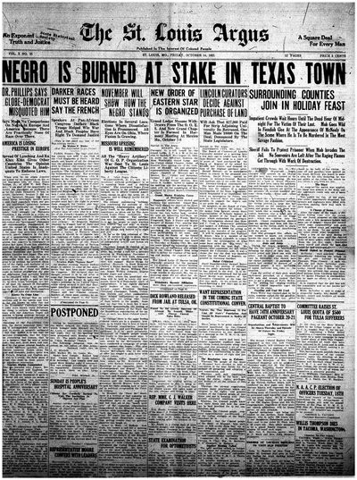 St. Louis Argus, Oct 14, 1921