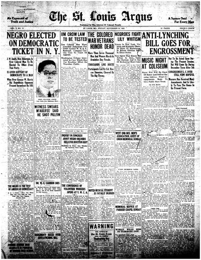 St. Louis Argus, Nov 18, 1921