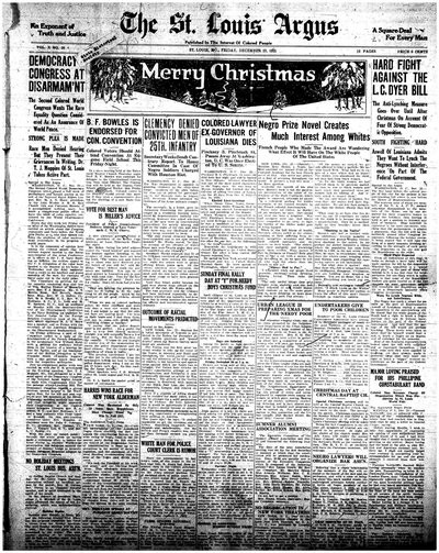 St. Louis Argus, Dec 23, 1921