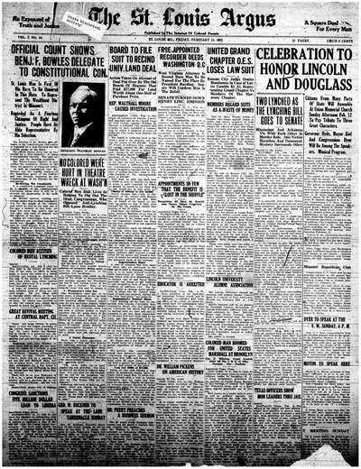 St. Louis Argus, Feb 10, 1922