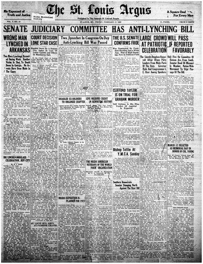 St. Louis Argus, Feb 17, 1922