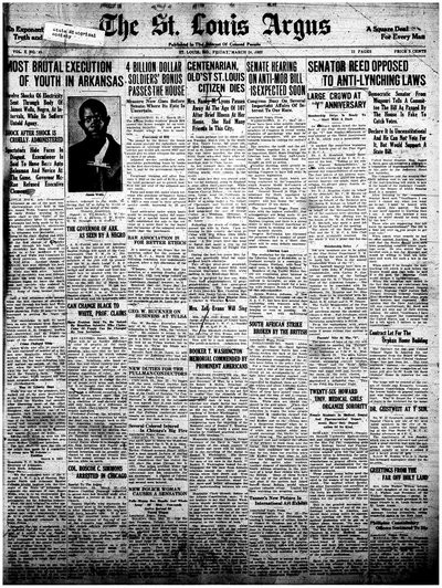 St. Louis Argus, Mar 24, 1922