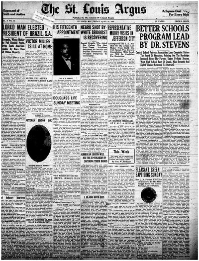 St. Louis Argus, Apr 14, 1922