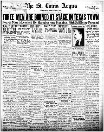 St. Louis Argus, May 12, 1922