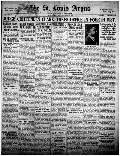 St. Louis Argus, Nov 24, 1922