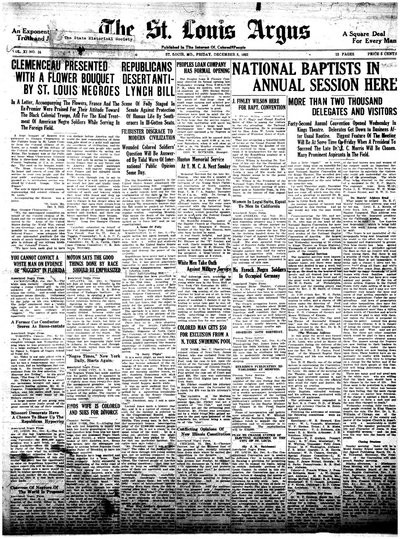 St. Louis Argus, Dec 8, 1922