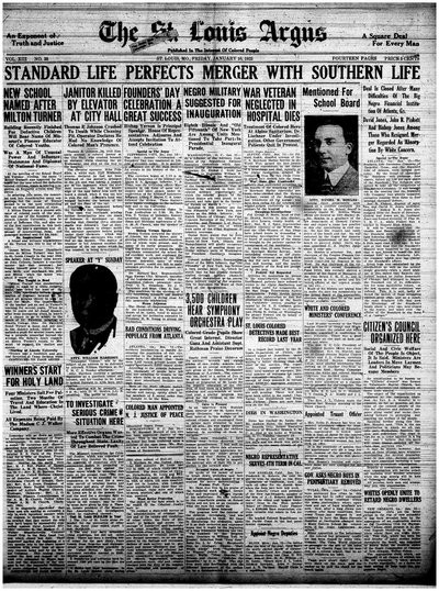 St. Louis Argus, Jan 16, 1925