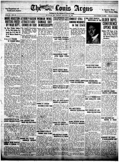 St. Louis Argus, Jan 30, 1925