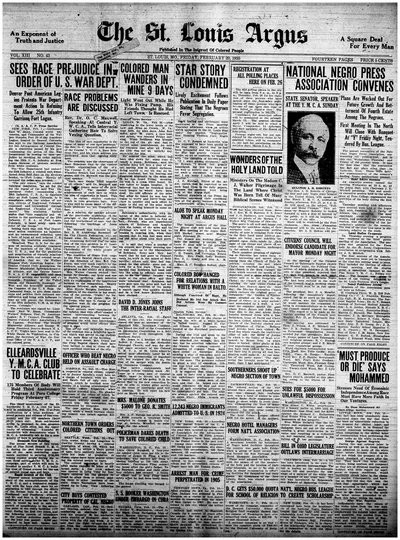 St. Louis Argus, Feb 20, 1925