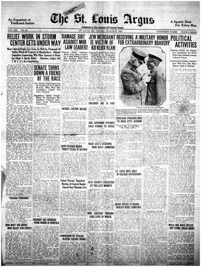 St. Louis Argus, Mar 27, 1925