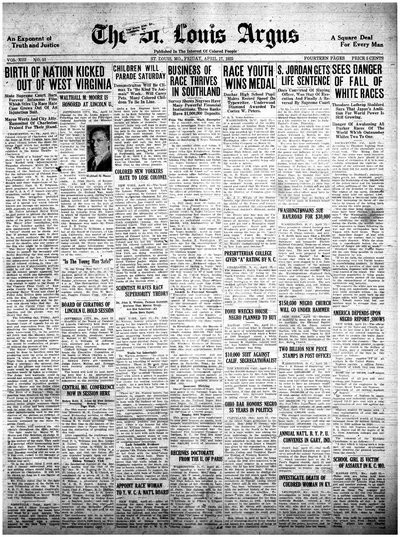 St. Louis Argus, Apr 17, 1925