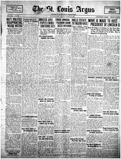 St. Louis Argus, Apr 24, 1925