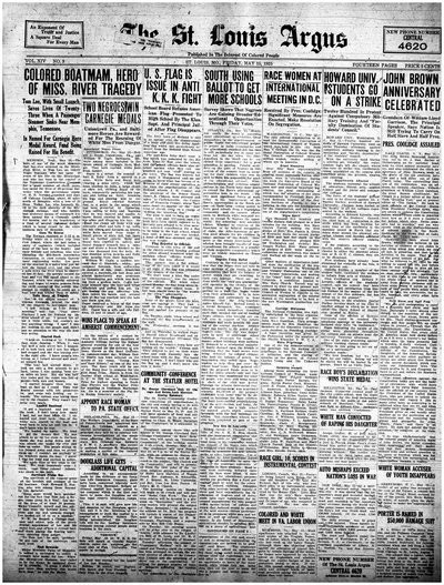 St. Louis Argus, May 15, 1925