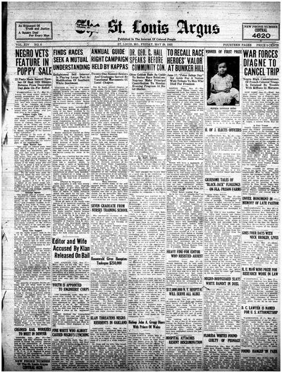 St. Louis Argus, May 29, 1925