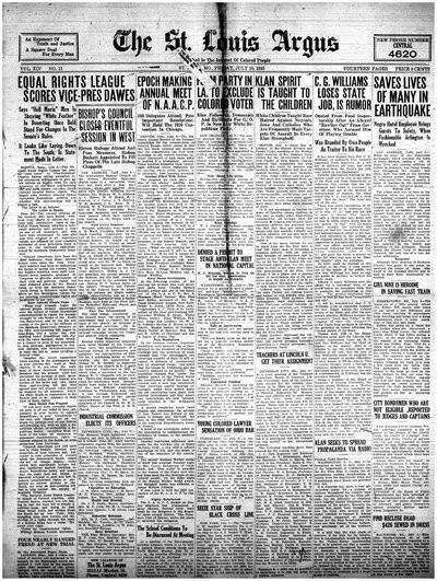 St. Louis Argus, Jul 10, 1925