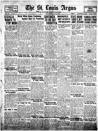 St. Louis Argus, Jul 31, 1925