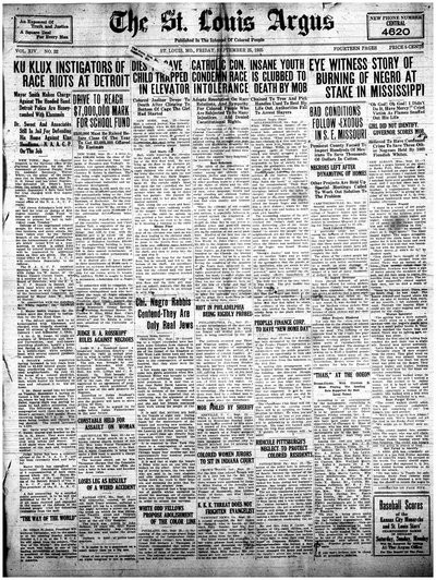 St. Louis Argus, Sep 25, 1925