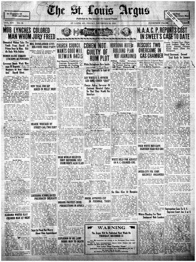 St. Louis Argus, Dec 25, 1925