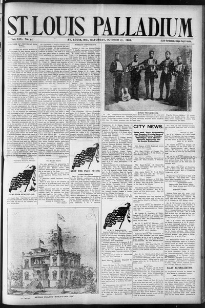 St. Louis Palladium, Oct 17, 1903