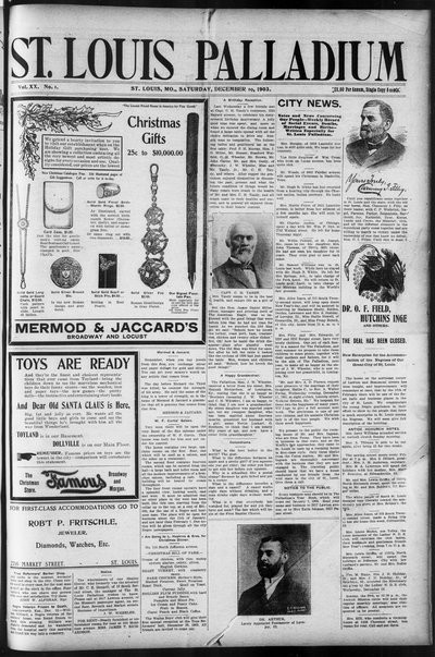 St. Louis Palladium, Dec 19, 1903