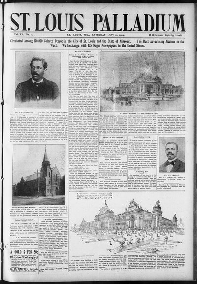 St. Louis Palladium, May 21, 1904
