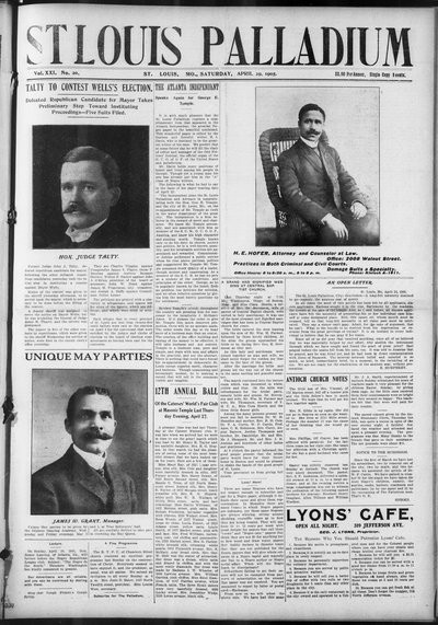 St. Louis Palladium, Apr 29, 1905