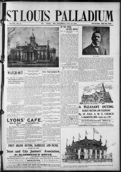 St. Louis Palladium, Jul 22, 1905