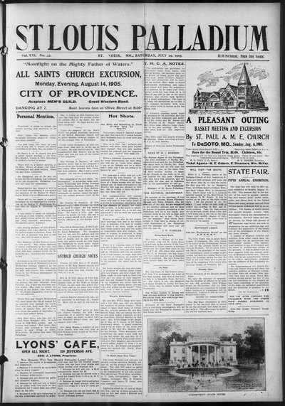 St. Louis Palladium, Jul 29, 1905