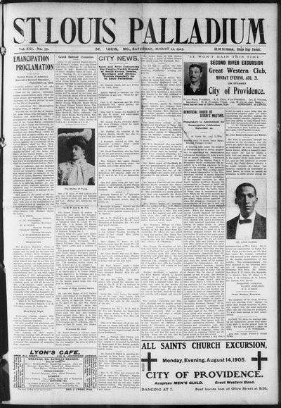 St. Louis Palladium, Aug 12, 1905
