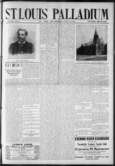 St. Louis Palladium, Aug 19, 1905