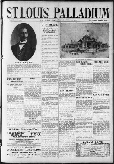 St. Louis Palladium, Aug 26, 1905