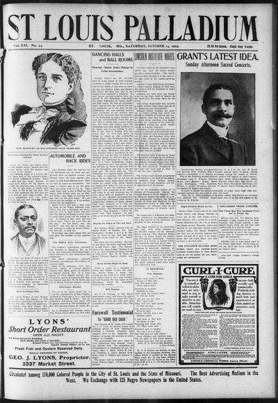 St. Louis Palladium, Oct 14, 1905